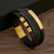 "Classic Men's Leather Bracelet"