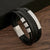 "Classic Men's Leather Bracelet"