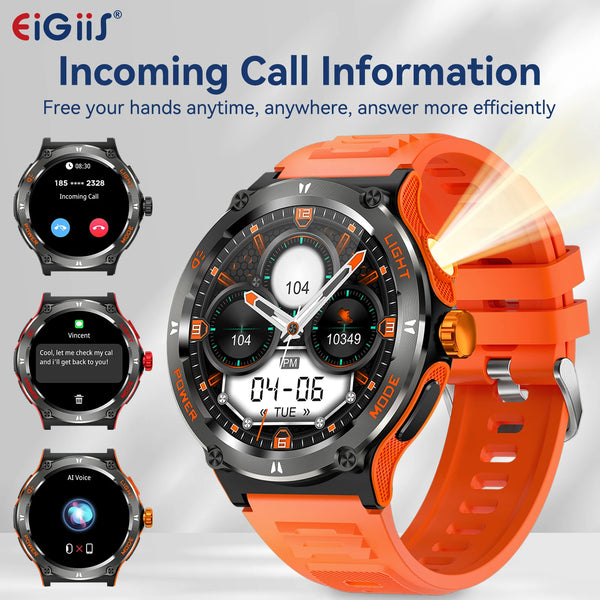 "EIGIIS Smart Watch - 3ATM Waterproof"