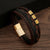 "Classic Men's Leather Bracelet"