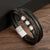 "Classic Men's Leather Bracelet"