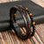 "Classic Men's Leather Bracelet"